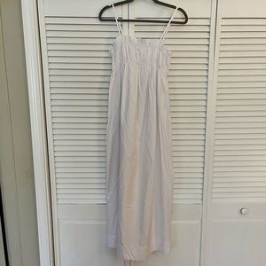 Adjustable thin strap white Stradivarius Dress size M with tags